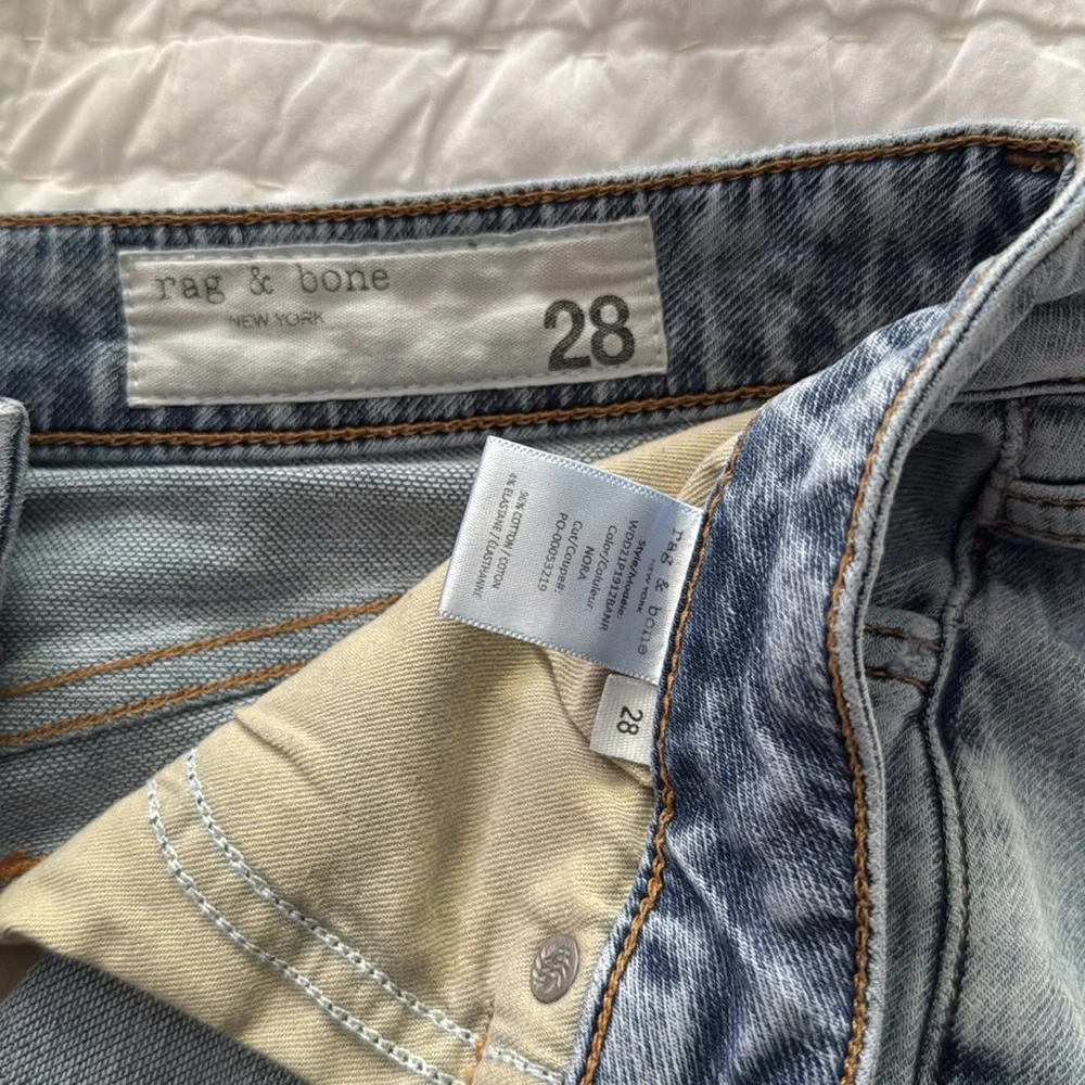 rag & bone dre low rise Jean Shorts - Picture 3 of 5